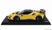 Mr-models Ferrari Sf90 Xx Stradale 2024 - Con Vetrina - With Showcase 1:18 Giallo Tristrato - Žlutá S Černou