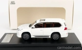 LCD model Lexus Lx570 2018 1:64 Biela