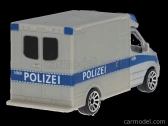 Majorette Mercedes benz Sprinter Van Polizei 2018 1:64 Stříbrná Modrá