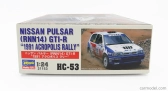 Hasegawa Nissan Pulsar Gti-r N 18 Rally Acroplis 1991 B.melander - S.blomqvist 1:24 /