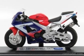 Welly Honda Cbr 900rr Fireblade 1997 1:18 červená modrá biela