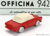Officina-942 Siata Amica 57 Coupe (základ Fiat 600) 1957 1:76 Červená slonovina