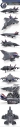 Model Kit lietadlo 12591 - F-35A Lightning II "1000th" (1:72)
