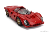 Werk83 Ferrari 330 P3 4.0l V12 Spider Verzia s otvorenou strechou 1966 1:18 Červená
