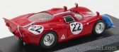 Najlepší model Alfa romeo 33.2 N 22 Parigi 1968 Pilette - Slotemaker 1:43 Red