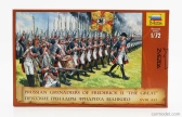 Zvezda Figures Prussian Grenadiers Of Frederick Ii The Great 1:72 /