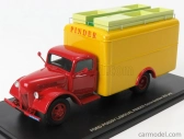 Perfex Ford usa Truck Van Poissy Laboual Circus Pinder 1951 1:43 Červená Žlutá