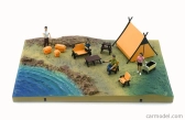 Bm-creations Accessories Diorama City Camp Site Whit Accessories And Figures 1:64 Různé