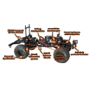 BAZAR - RC auto DF-4S Crawler 2023, kamufláž