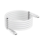 Magnetický samonavíjací nabíjací kábel USB (typ C na typ C) (180 cm)