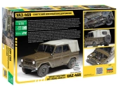 Model kit military 3629 - UAZ-469 Soviet 4WD off-road vehicle (1:35)