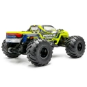 ROGUE TERRA RTR Brushed/jednosmerný motor monster truck 4WD, žltá verzia