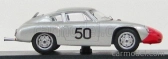 Best-model Porsche 1600gs Abarth N 50 Targa Florio 1962 Strale - Hahnl 1:43 Silver Red