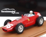 Tecnomodel Ferrari F1  Dino 246/256 Team Scuderia Ferrari N 36 Monaco Gp (with Pilot Figure) 1960 Philip Hill 1:18 Red