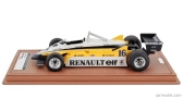Tecnomodel Renault F1  Re30b V6 Turbo Team Renault Elf N 16 Winner France Gp 1982 Rene Arnoux 1:18 Bílá Žlutá Černá