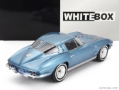 Whitebox Chevrolet Corvette (c2) Stingray 1963 1:24 Light Blue Met