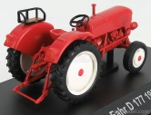 Edicola Fahr D177 Tractor 1958 - poškodenie Blister Box 1:43 červená