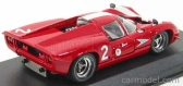 Najlepší model Lola T70 Coupe N 2 Brands Hatch 1967 Surtees - Hobbs 1:43 Red White
