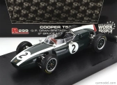 Brumm Cooper F1 T53 N 2 British Gp 1960 B.mclaren 1:43 Zelená Biela