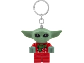 Svetelná kľúčenka LEGO - Star Wars Baby Yoda vo svetri