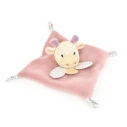 Doudou Plyšová mucholapka Ružová žirafa 19 cm