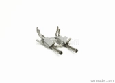 Cmc Porsche Megaphone Exhaust System (interchangeable) 904 Carrera Gts 1:18 Silver