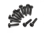 Samorezná skrutka s polguľatou hlavou PBHO 2,6 x 10 mm 12 ks