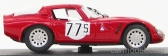 Najlepší model Alfa romeo Tz2 N 77 Nurburgring 1966 L.bianchi - H.schultz 1:43 Red