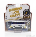 Greenlight Volkswagen T1 Samba Minibus Goodyear 1964 - Blister Box 1:43 Šedá modrá žltá