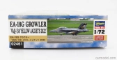 Hasegawa Boeing Ea-18g Growler Vaq-138 Yellow Jackets Military Airplane 2022 1:72 /