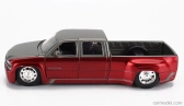 Jada Chevrolet Silverado Pick-up Dually 1999 1:24 Červená strieborná