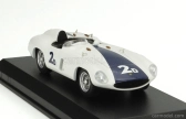 Umelecký model Ferrari 750 Monza 3.0l Spider N 2d Winner Pebble Beach 1955 Phil Hill 1:43 White Blue