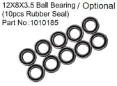 HBP240367 - (1010185) 12X8X3.5 Ball Bearing ( 10pcs Rubber Seal )