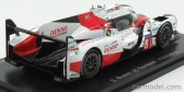 Edicola Toyota Ts050 Hibrid 2.4l Turbo V6 Team Gazoo Racing N 8 24h Le Mans 2017 S.buemi - K.nakajima - A.davidson 1:43 Biela červená čierna