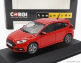 Vanguards Ford england Focus Mkii St-3 2018 1:43 Červená