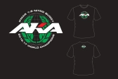 AKA IFMAR WORLD CHAMPIONS tričko čierne (XL) - HANES TAGLESS