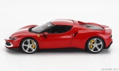 Bburago Ferrari 296 Gtb Assetto Fiorano 2022 1:18 červeno-biela