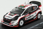 Minipartes Ford england Fiesta Wrc N 3 Winner Rally Wales 2017 E.evans - D.barritt 1:43 Biela čierna červená