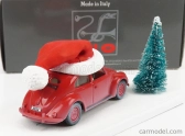 Rio-models Volkswagen Beetle Maggiolino 1958 - Christmas Edition 2022 - Natale 2022 1:43 Red
