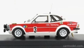 Trofeu Toyota Corolla N 3 Rally Sweden 1971 H.mikkola - A.hertz 1:43 Bílá Červená