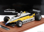 Tecnomodel Renault F1  Re30b V6 Turbo Team Renault Elf N 16 Winner Italy Gp (with Pilot Figure) 1982 Rene Arnoux 1:18 Bílá Žlutá Černá