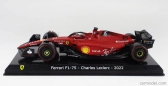 Edicola Ferrari F1-75 Scuderia Ferrari N 16 Sezóna 2022 Charles Leclerc - Con Vetrina - S vitrínou 1:24 červená čierna