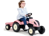 FALK - Country Star pedálový traktor s vlečkou