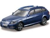 Bburago BMW Series 3 Touring 1:43 modrá metalíza