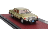 Matrix scale models Mercedes benz S-class 300sd Turbodiesel (w116) Usa Version 1977 1:43 Gold Met
