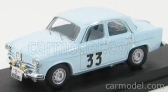 Rio-models Alfa romeo Giulietta 1958 Rally Tour De France N 33 1:43 Světle Modrá