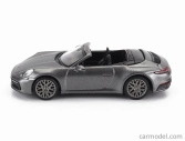 Minichamps Porsche 911 992 Carrera 4s Cabriolet Open 2019 1:87 Grey Met