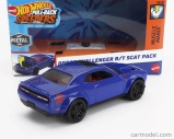 Mattel hot wheels Dodge Challenger R/t Scat Pack 2008 1:43 Modrá