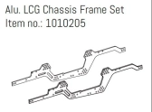 HBP240381 - (1010205) Alu. LCG Chassis Frame Set - GOAT