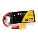 Tattu akumulátor LiPo 850mAh 14.8V 75C 4S1P XT60 plug | RCprofi.cz